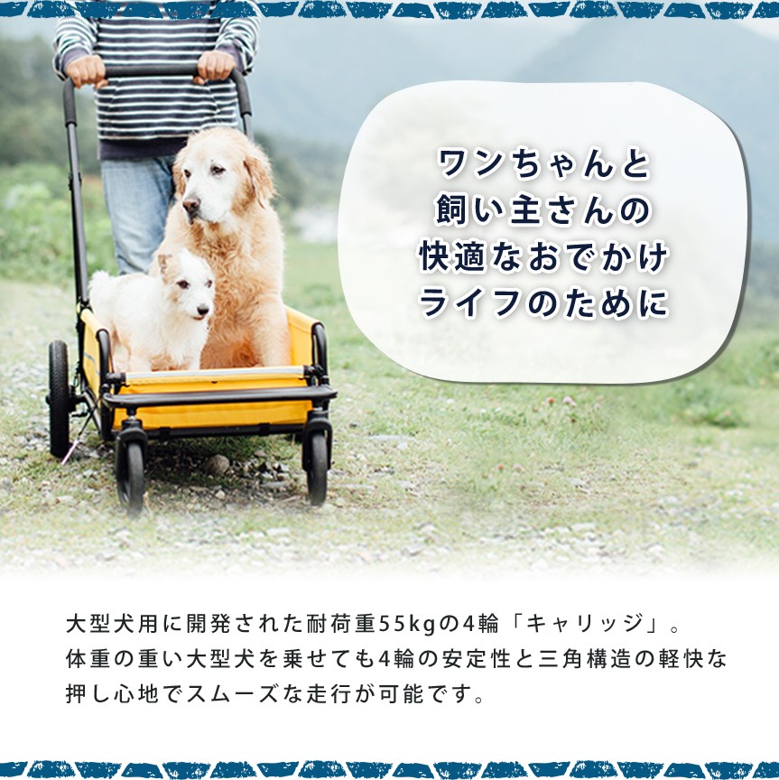 AIRBUGGY（エアバギー） ペットカート 小型犬 取り外し可能 折り畳み