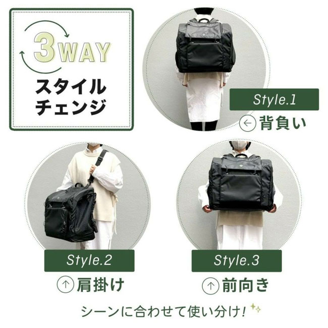 AIRBUGGY（エアバギー） AirBuggyforDog（エアーバギー) 3WAY BACKPACK