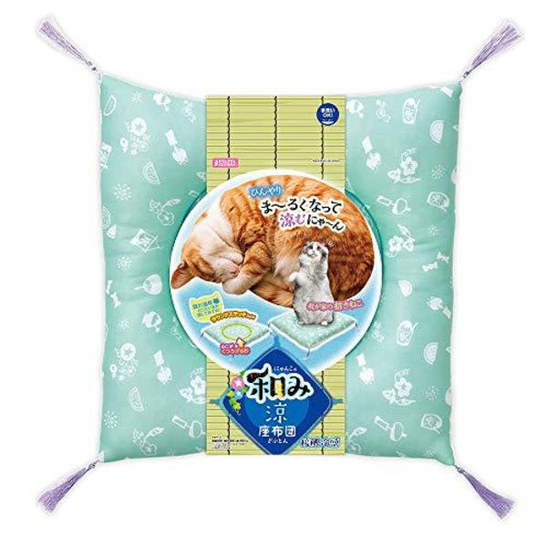 マルカン にゃんこの和み涼座布団 : ペット良品倶楽部ヤフー店 - 通販
