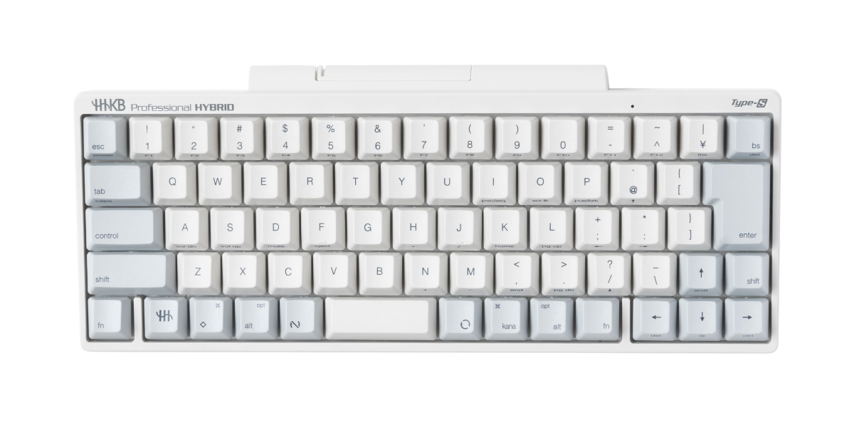 PFU HHKB Professionalシリーズ キートップセット 白 日本語配列／中央