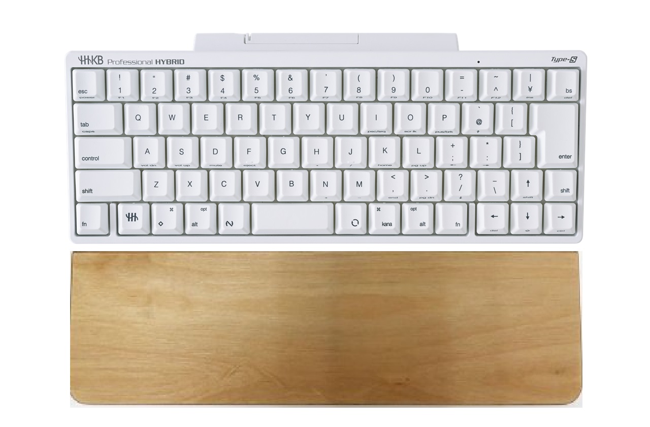 HHKB Professional HYBRID Type-S 日本語配列（雪）／HHKB用タイピングベッド｜pfudirect