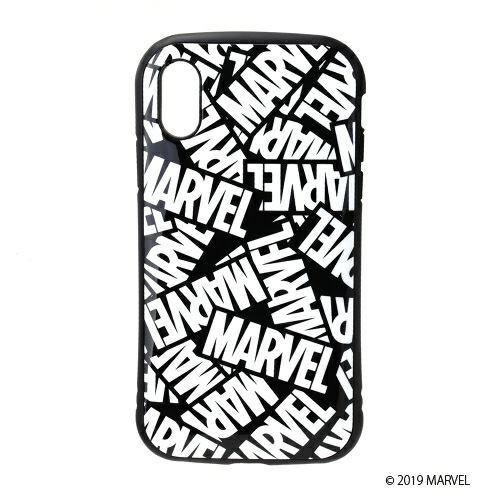 PGA アウトレット MARVEL マーベル iPhone XR XS X ケース カバー ロゴ