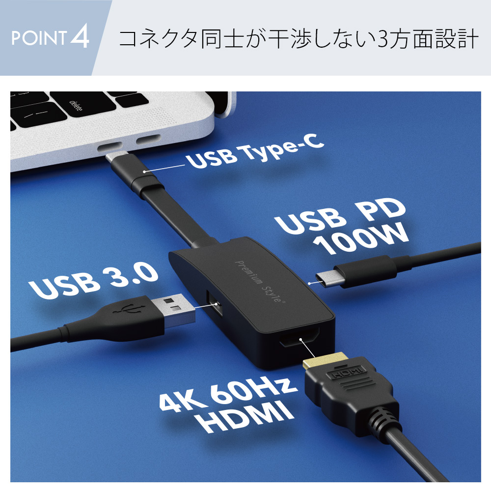 ネット配信 動画配信 HDMI ミラーリング アダプタ USB Type-C Type-A