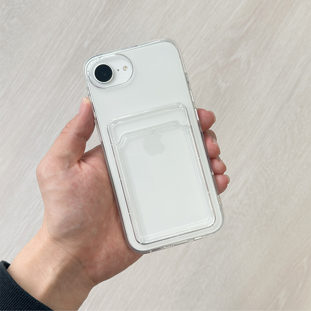Premium Style iPhone17e iPhone16e ケース カバー 背面ポケット