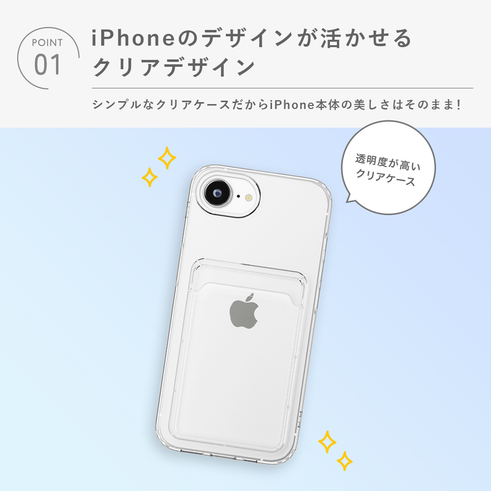 Premium Style iPhone17e iPhone16e ケース カバー 背面ポケット