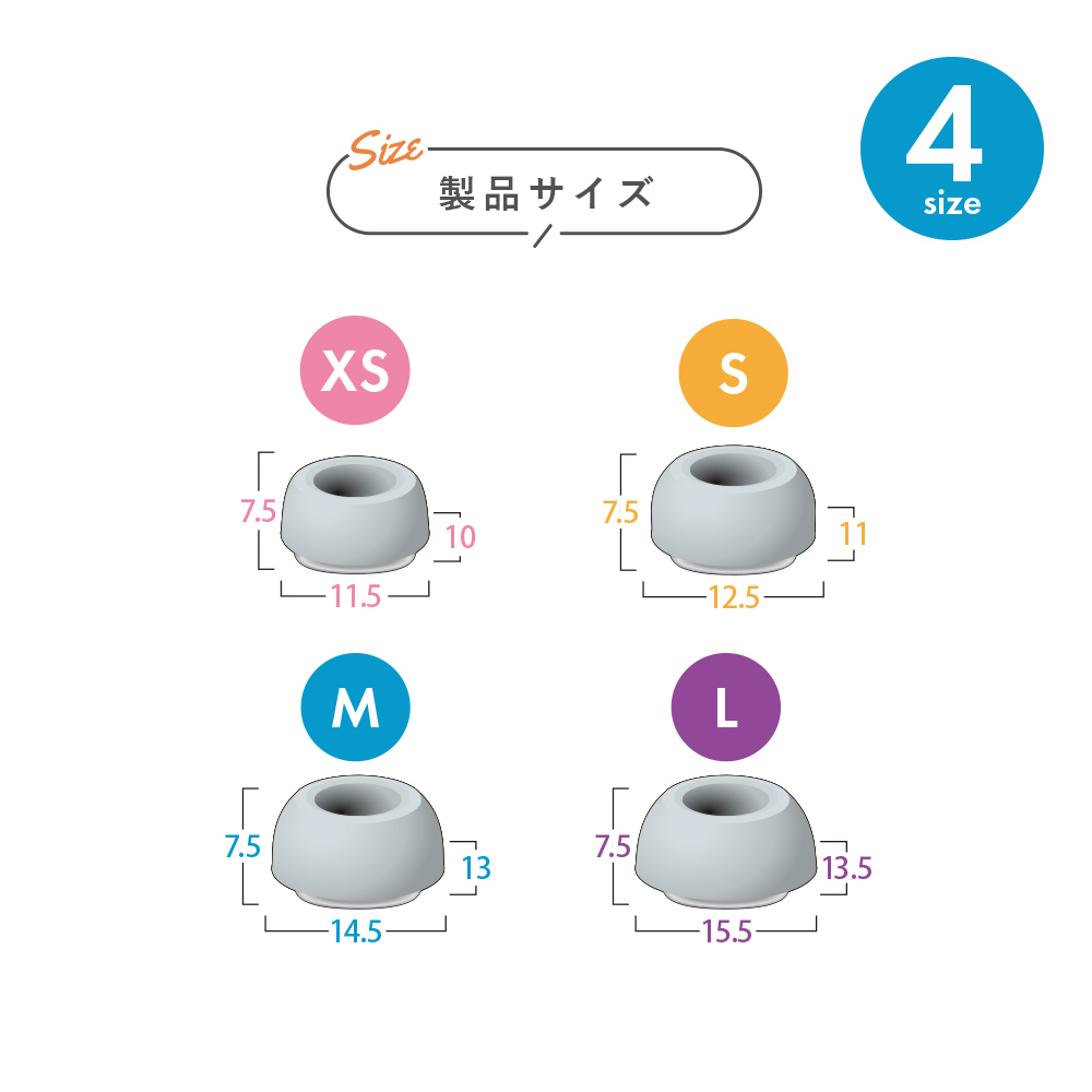 AirPods Pro3 用 イヤーチップ イヤーピース イヤホンカバー ウレタン