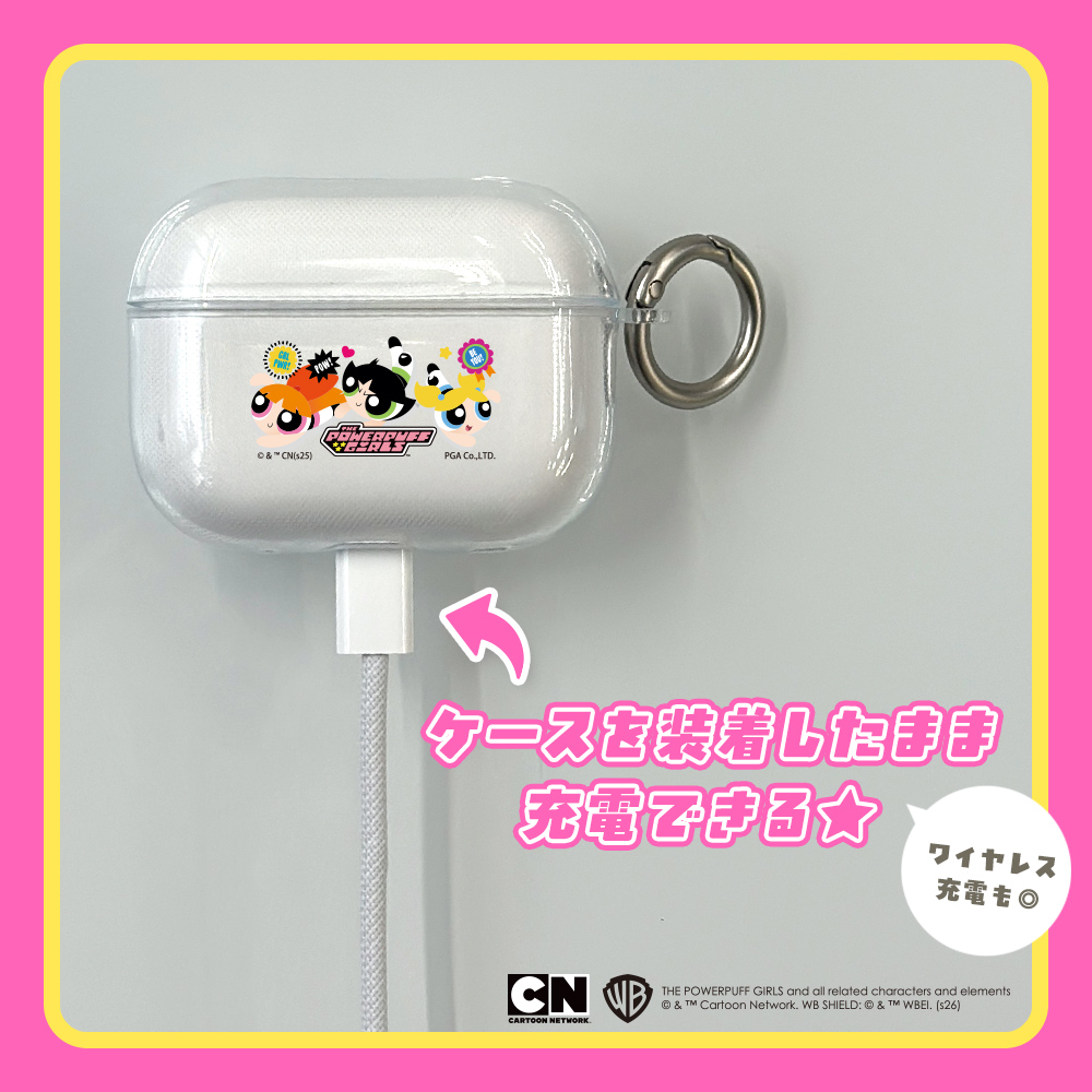 AirPods Pro 第2世代 第1世代 ソフト ケース パワーパフガールズ TPU