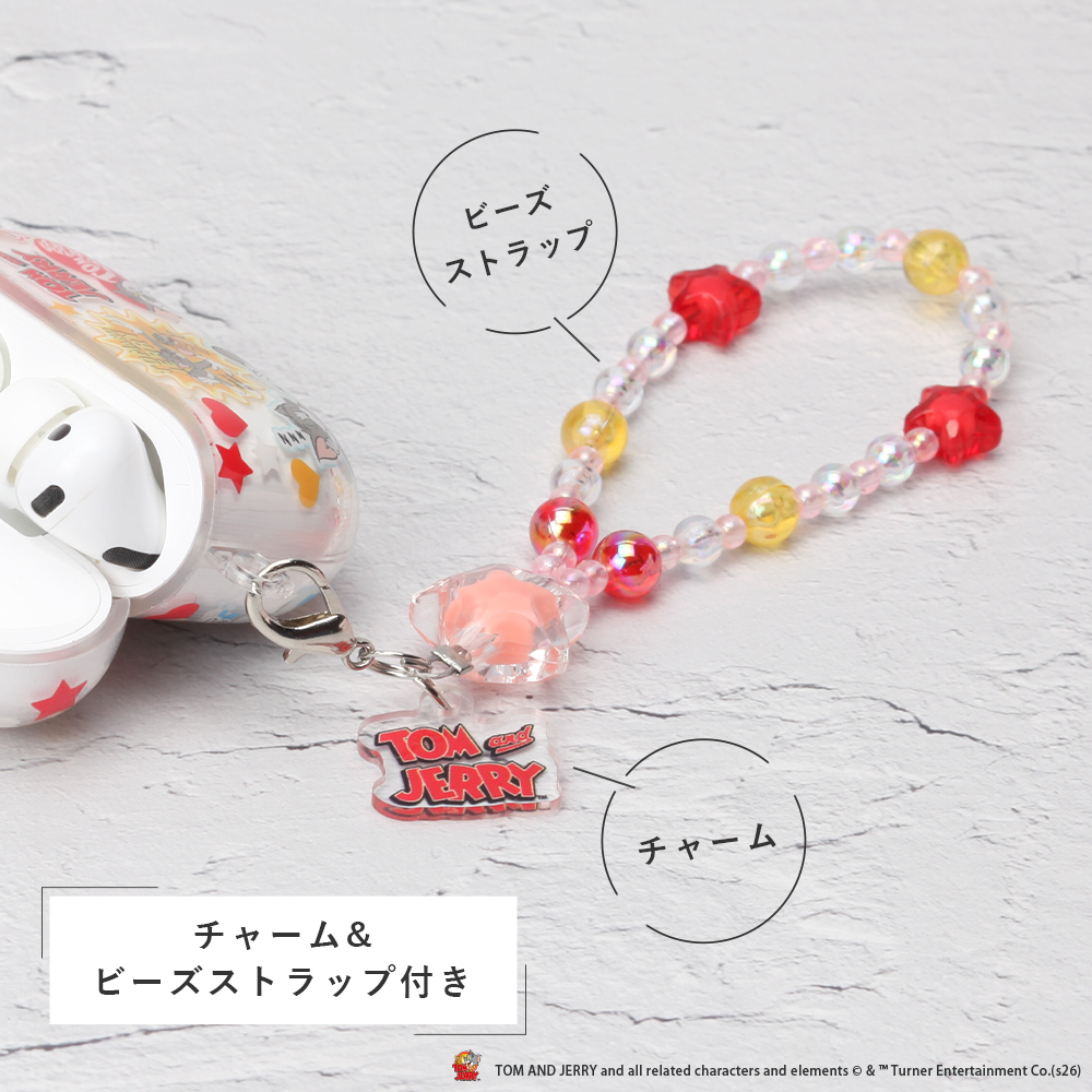 6/19発売】AirPods Pro3 用 ソフトケース トムとジェリー キャラクター