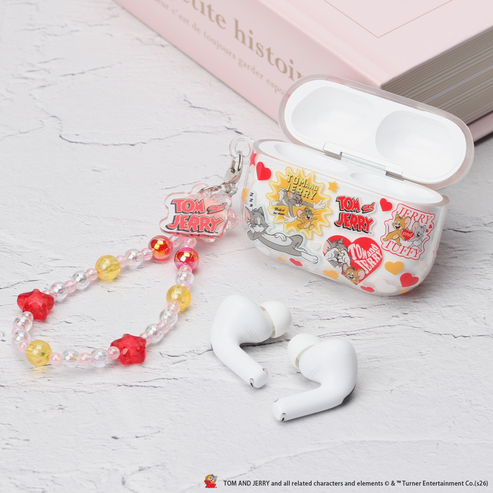 6/19発売】AirPods Pro3 用 ソフトケース トムとジェリー キャラクター