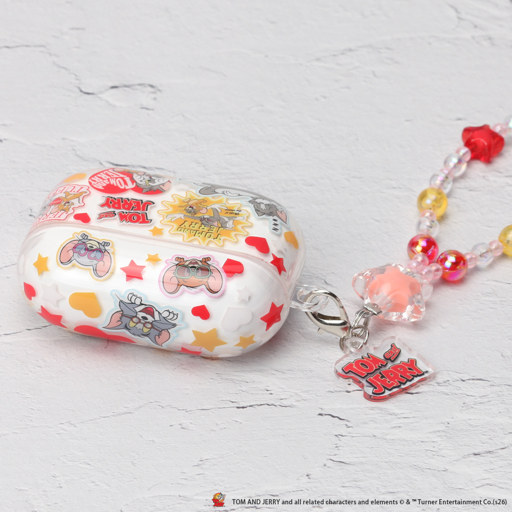 6/19発売】AirPods Pro3 用 ソフトケース トムとジェリー キャラクター