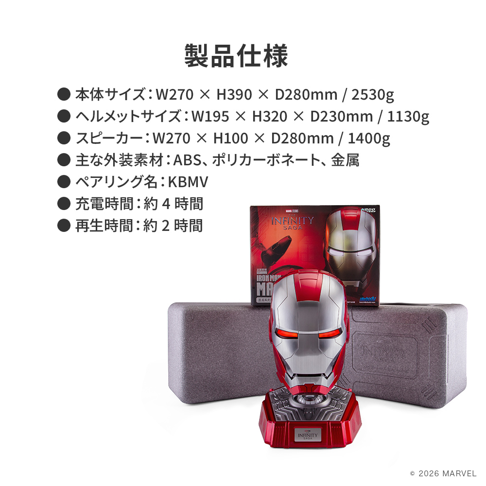 コレクターズ キャラクター ワイヤレス スピーカー マーベル MARVEL