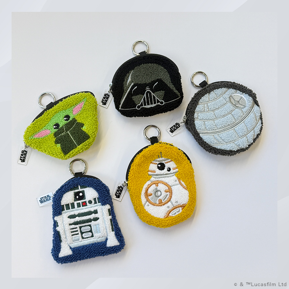 ガジェットポーチ ディズニー ピクサー マーベル スター・ウォーズ キャラクター Disney Pixar MARVEL STAR WARS カラビナ 小型 |  | 70
