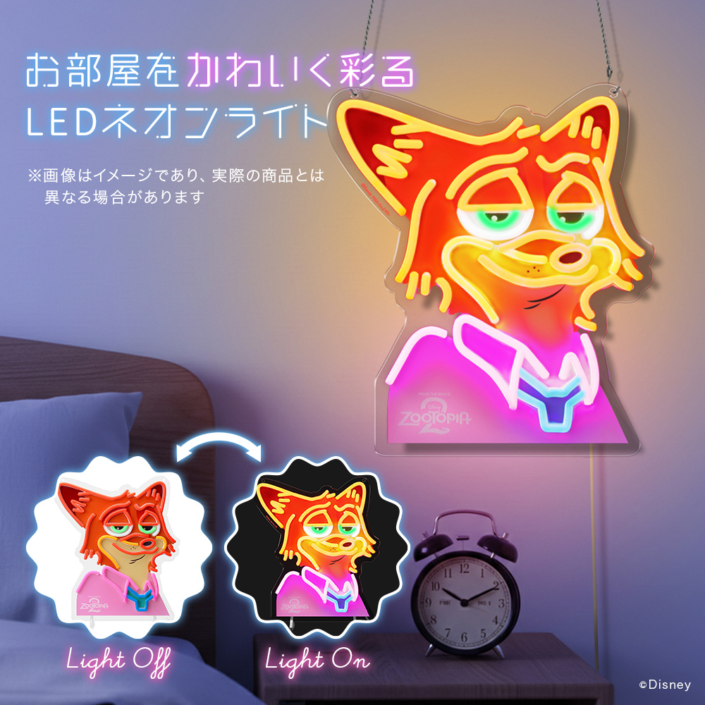 LEDネオンライト ディズニー Disney ...の詳細画像1