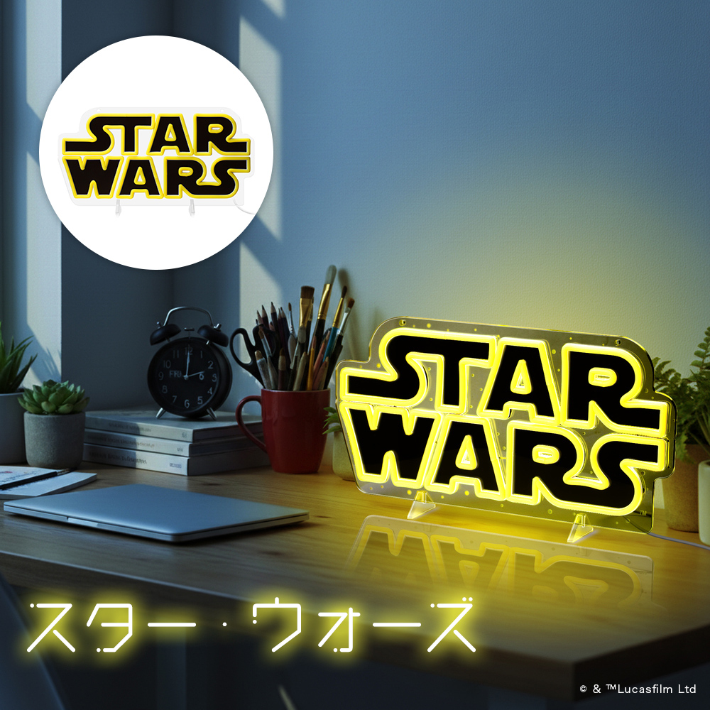LEDネオンライト ディズニー Disney マーベル MARVEL キャラクター LED
