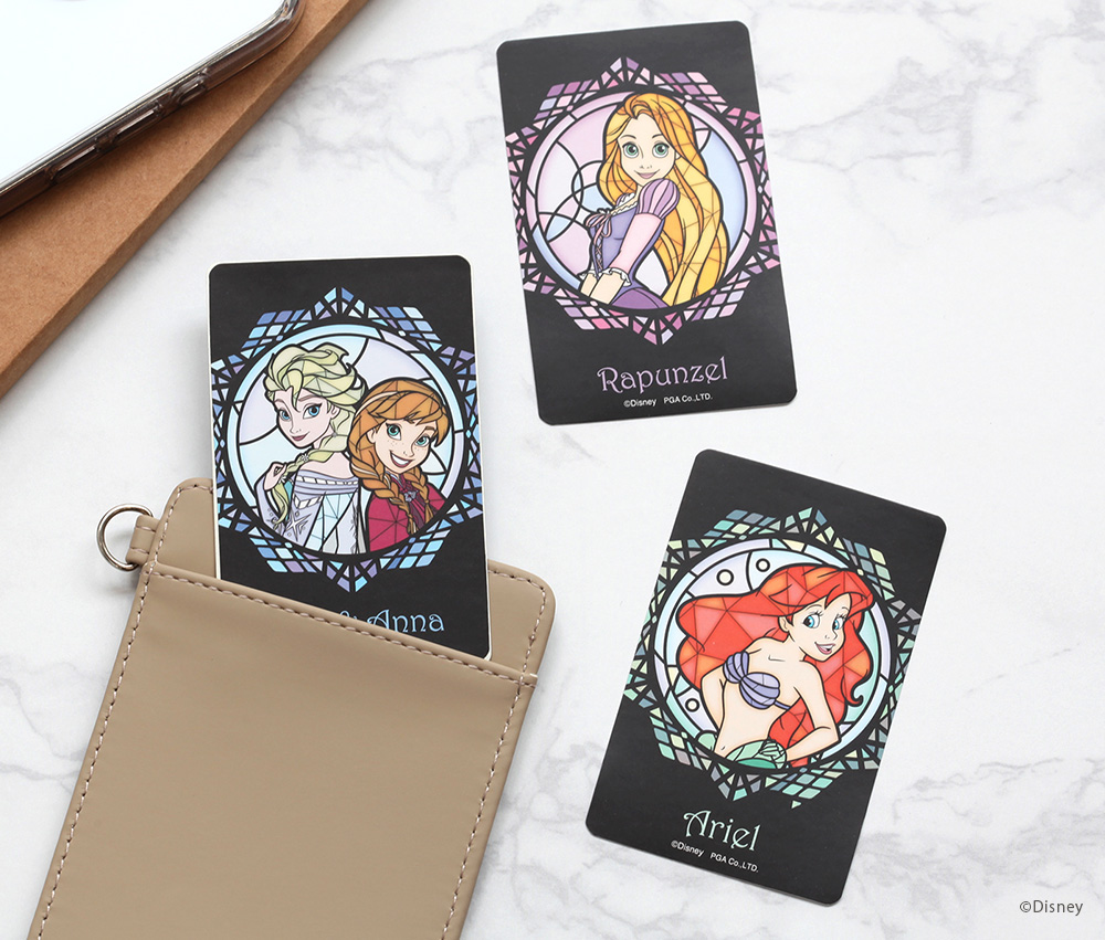 Premium Style ステッカー シール ICカード対応 ディズニープリンセス