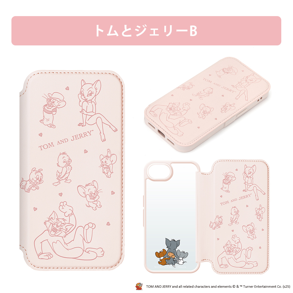 Premium Style iPhone16e iPhone17e ケース 手帳型 カバー トムと