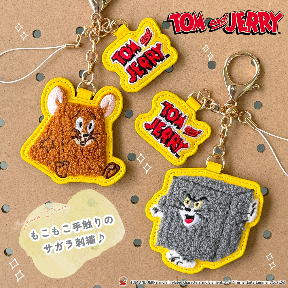 チャーム キャラクター サガラ 刺繍 キーホルダー アクセサリー アクセ