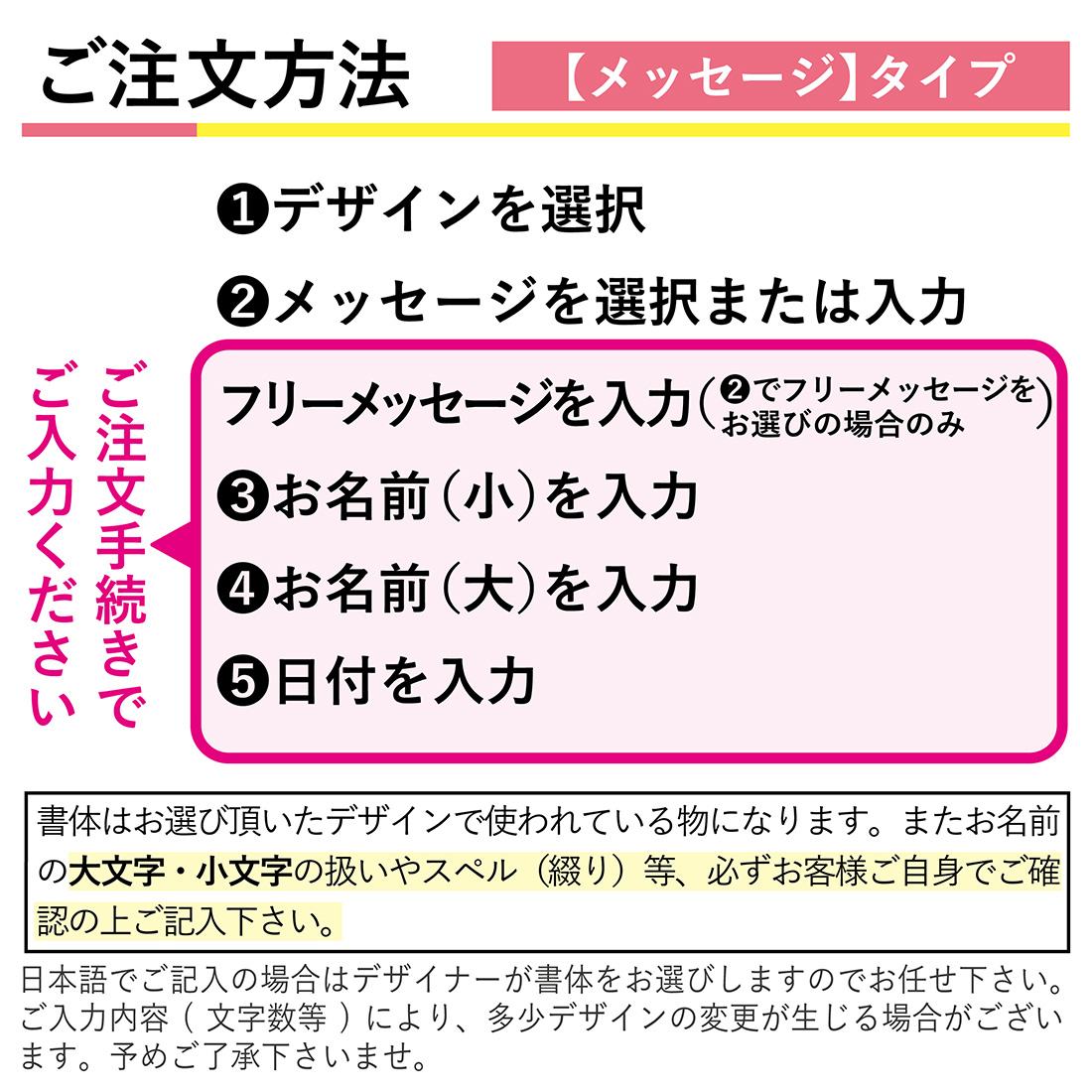 ご注文の流れ