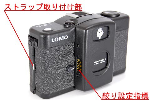 完動品　LOMO LC-A フィルムカメラ　箱　説明書付き LOMO LC-A説明書 - PREMIUM GEAR - 通販 - Yahoo!ショッピング