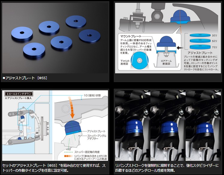 GENB（玄武） ハイエース200系 ストロークストッパーMAX (2WD専用