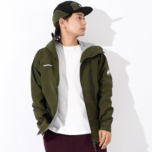 マムート　MAMMUT シェルジャケット　ドローコード　ダウン　GORE-TEX MAMMUT（マムート） Gore-Tex ゴアテックス メンズ アルパイン ガイド