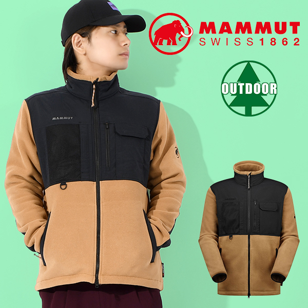 MAMMUT（マムート） メンズ フリース ジャケット ムーンストーン