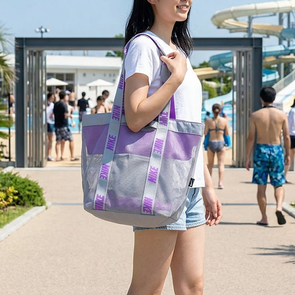 NIKE（ナイキ） 2026夏新作 送料無料 スイミングバッグ メッシュトート