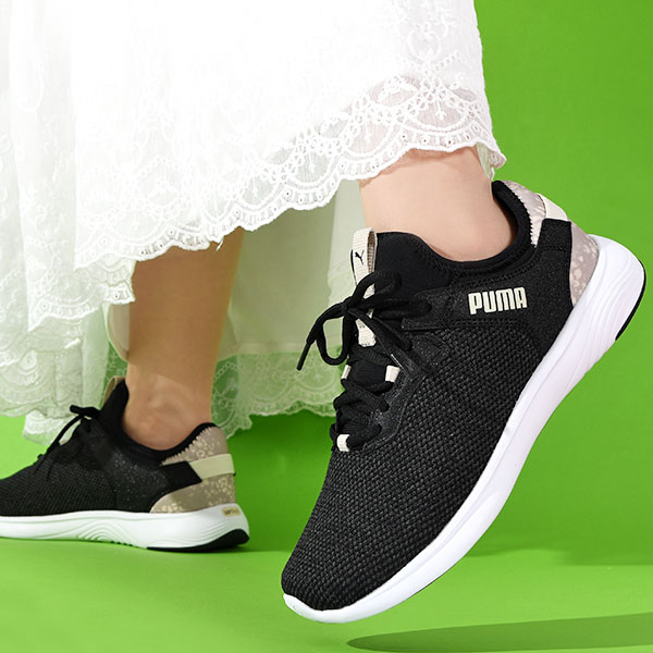 PUMA ヒョウ柄 プーマ レディース スニーカー 履き心地抜群