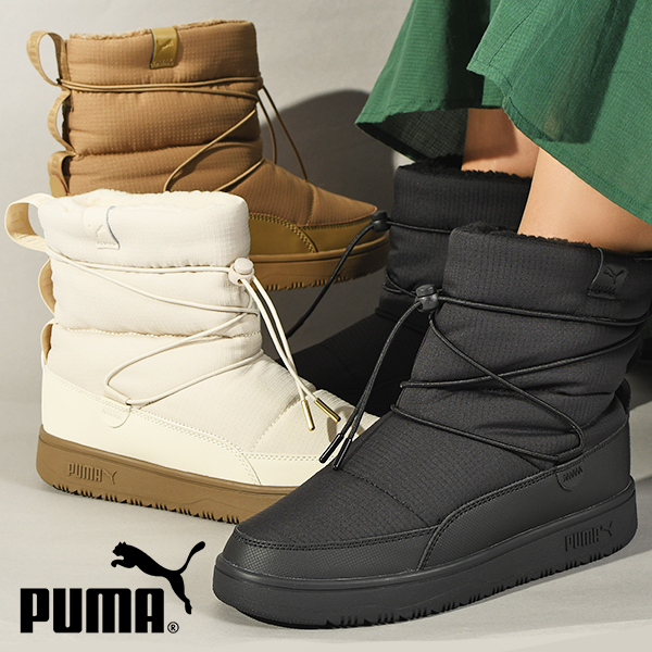 プーマ レディース ミッドカット ブーツ PUMA スノーバエ ウィメンズ