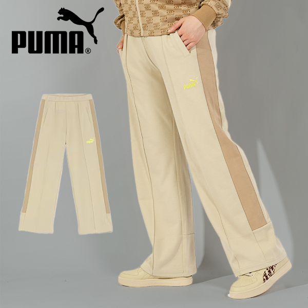 プーマ レディース ジャージ パンツ 下 PUMA CORE HERITAGE トラック