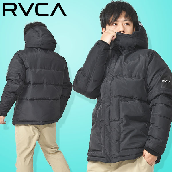 半額 50%off 中綿ジャケット RVCA ルーカ メンズ CRUCIAL PUFFER HD