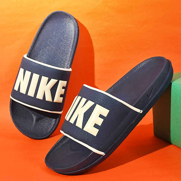 NIKE Offcourt Slide ナイキ シャワーサンダル チェック ロゴ NIKE Offcourt Slide ナイキ シャワーサンダル チェック ロゴ