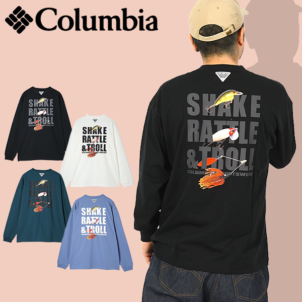 コロンビア 長袖Tシャツ Columbia メンズ レディース バックプリント UVカット 吸湿速乾 PFG 釣り ロンT PM0334  2024秋冬新作 : burnnovel-ls-m : Ray Green - 通販 - Yahoo!ショッピング