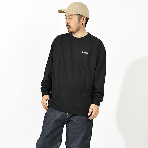 Columbia コロンビア 長袖Tシャツ メンズ レディース バック