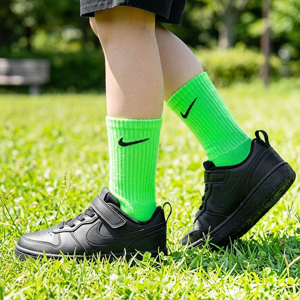 NIKE（ナイキ） スニーカー キッズ コート ボロー LOW リクラフト PS