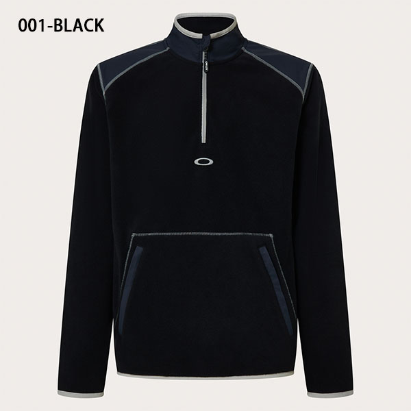 OAKLEY（オークリー） フリース ジャケット メンズ 立ち襟 1/4ジップ