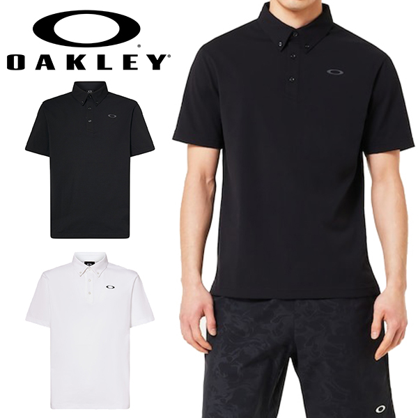 ✴︎超美品✴︎ バラ売り可　OAKLEY ゴルフ　半袖ポロシャツ L パンツ 30 美品✨オークリー 半袖ポロシャツ ゴルフウェア ブラック ロゴ