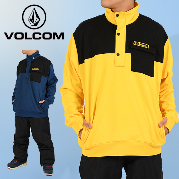 フリース VOLCOM ボルコム メンズ SHE 2 P/O FLEECE プルオーバー アウトドア スノーボード スノボ 2023-2024冬新作  25%off