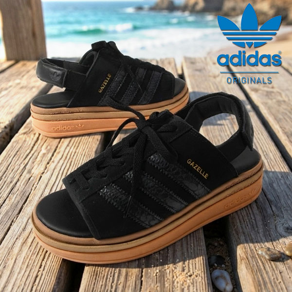 adidas Originals 2026春夏新作 アディダス メンズ 厚底 サンダル