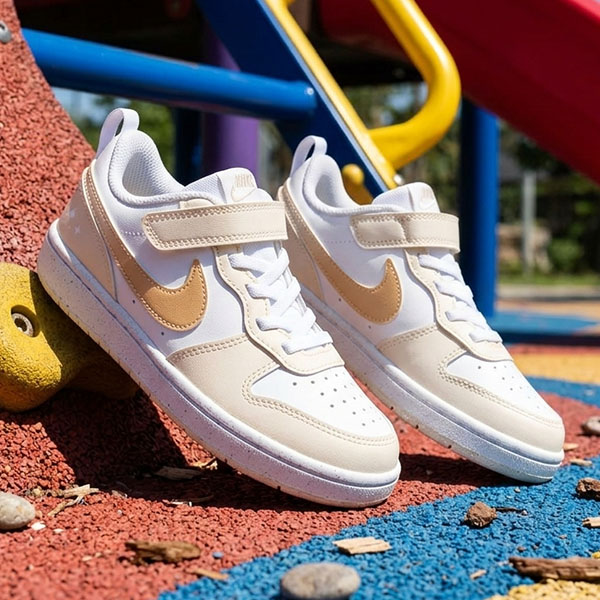NIKE（ナイキ） 2026夏新作 スニーカー キッズ コート ボロー LOW