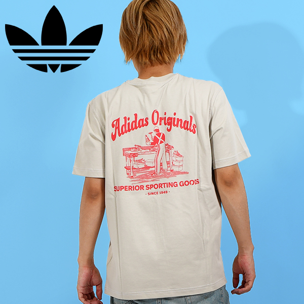 adidas Originals ウェーブ バックプリント Tシャツ 送関込 ksq80-1.jpg