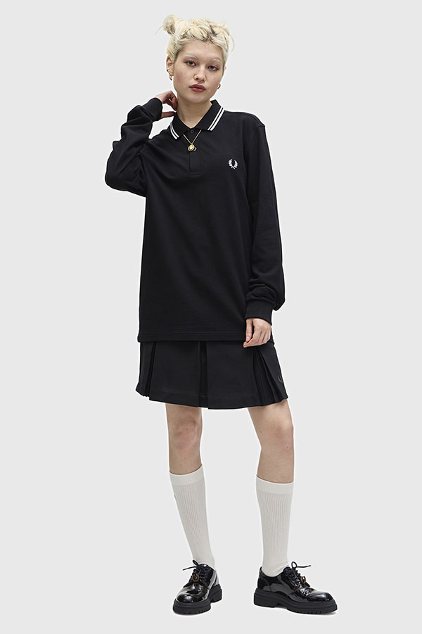 FRED PERRY（フレッドペリー） 長袖ポロシャツ メンズ レディース ユニ