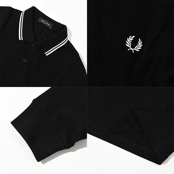 FRED PERRY（フレッドペリー） 長袖ポロシャツ メンズ レディース ユニ