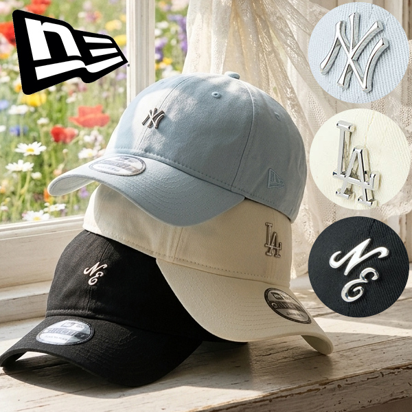 NEW ERA（ニューエラ） 2026春夏新作 メタルロゴ キャップ 9TWENTY