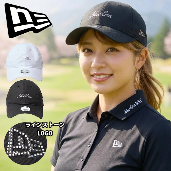 NEW ERA（ニューエラ） 2026春夏新作 ラインストーン ゴルフ キャップ