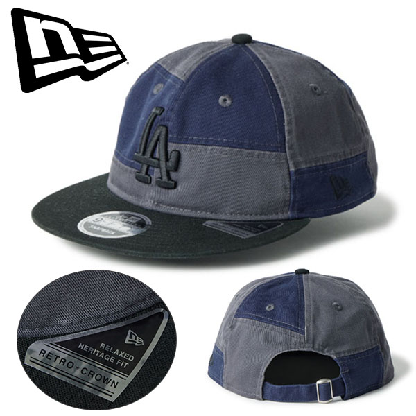 NEW ERA ニューエラ LA パッチワークキャップ NEW ERA（ニューエラ） 2026春夏新作 パッチワーク キャップ Retro