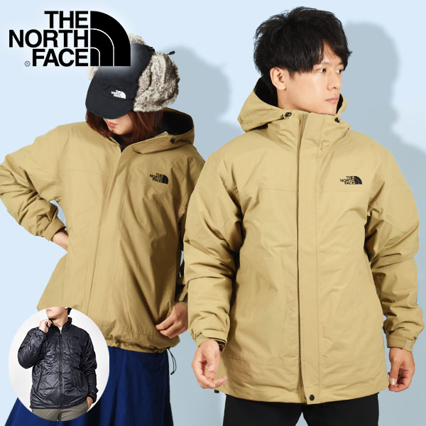 ノースフェイス 3way ジャケット メンズ レディース THE NORTH