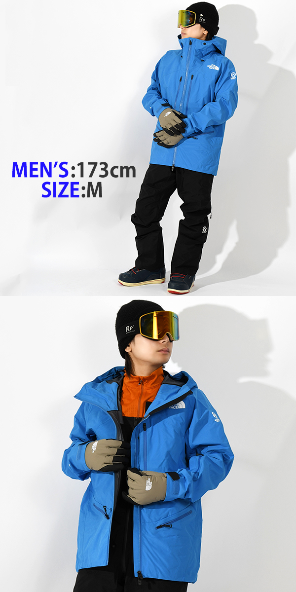 THE NORTH FACE　ゴアテックスボードウエア　Ｌサイズ　青黒 ns62410-f-1.jpg