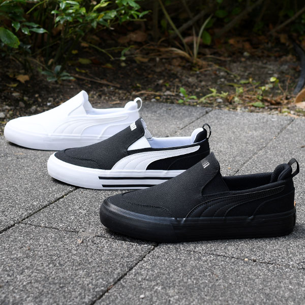 PUMA プーマ レディース スリッポン スニーカー コート