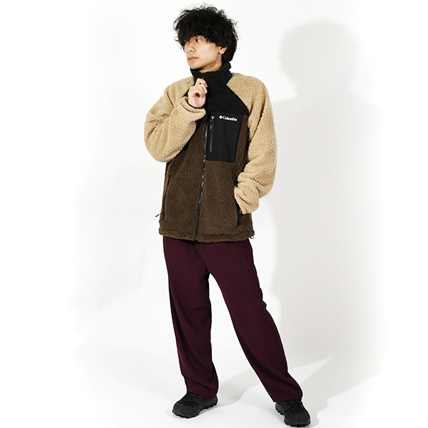 Columbia 現品限り コロンビア フリースジャケット メンズ ボア